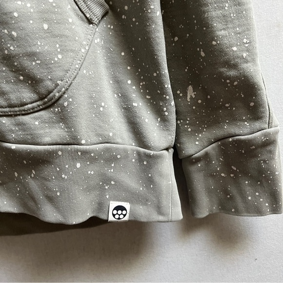 G Star by Marc Newson paint splatter design heavyweight cotton Hoodie Sz L - Picture 5 of 8